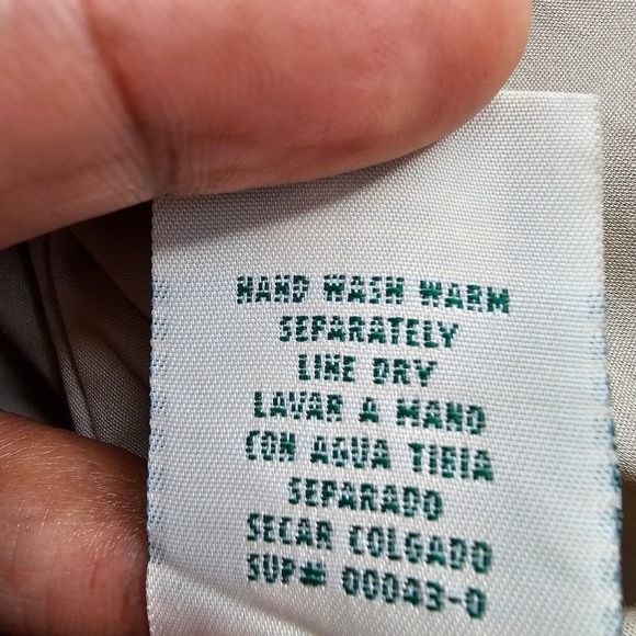 St John's Bay Bomber Jacket Men Large Brown Full Zip Lined Classic Ribbed Cuffs - Picture 10 of 15